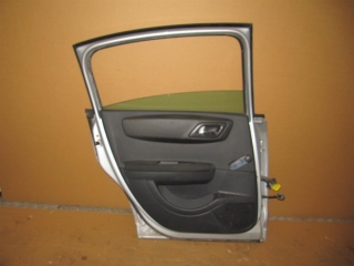 Tür hinten links komplett EZR AluMINIum Grau Citroën C4 I LC 2007 |878-o