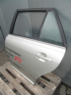 Tür hinten links 1C0 silber-metallic TOYOTA Avensis II Kombi T25 |070-o