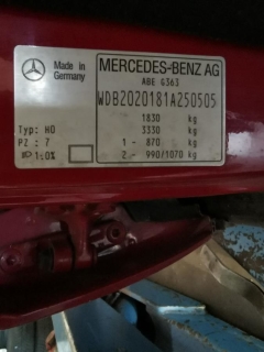 717416 5 Gang Schaltgetriebe MERCEDES C-Klasse W202 C180 90kw 1995 |505-o