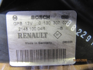 | Original Bosch Doppellüfter | Renault [515] Laguna III KT 2.0 dCi 110kw 2008