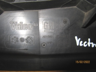 ORIGINAL VALEO Doppellüfter OPEL Vectra C 1.9 CDTi 110kw Z19DTH 2005 |109-o