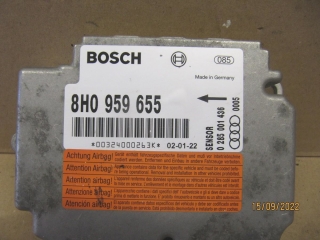 BOSCH Airbag-Steuergerät 8H0959655 8H0959655D AUDI A4 Cabrio 8H7 B6 [100-o