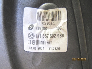 ORIGINAL Außenspiegel rechts LA6Q sagegreen VW Golf V/5 1K1 >07/2005 |497-o