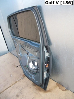 Tür hinten links LA6Q Sagegreen 1K6833301AA VW Golf V 1K1 Limo 2004 |156-o